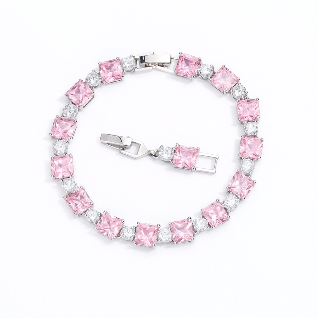 Princess & Round Bracelet
