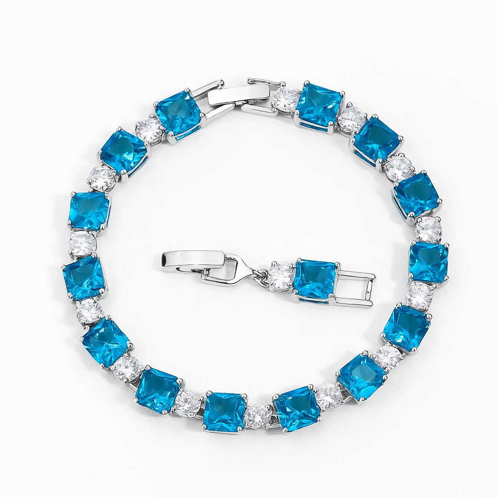 Princess & Round Bracelet