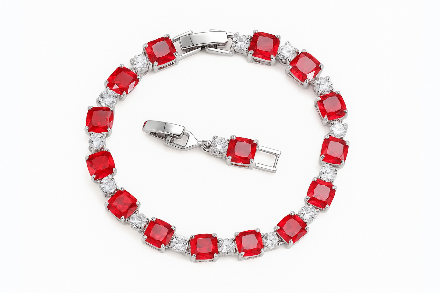 Princess & Round Bracelet